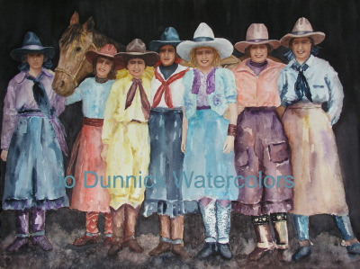 Ladies Of The Rodeo Circuit