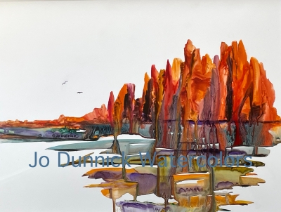 Flight Over The Red Rocks